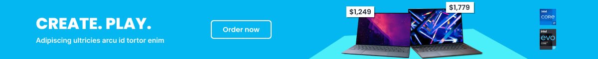 Electronic Store Promotional Banner Fwidth 1